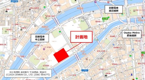 中之島五丁目3番地計画 写真