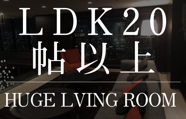 大阪市のタワーマンション LDK20帖以上のお部屋